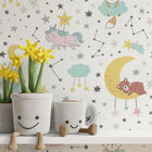 Papel De Parede Infantil Ursinhos Modelo 17-60x300cm