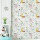 Papel De Parede Infantil Ursinhos Modelo 17-60x300cm