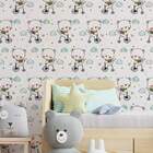 Papel De Parede Infantil Ursinhos Modelo 18-60x300cm