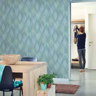 Papel De Parede Infinity Fluidez Verde If3505 - Rolo: 10m X 0