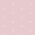 Papel De Parede Italiano Lavável Rosa Quarto Infantil 4m²