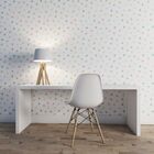 Papel De Parede Italiano Poá Colorido Infantil Lavável 4m²