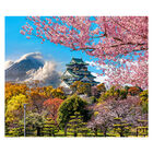 Papel De Parede Japonês Jardim Sakura Templo Sala Adesivo - 4