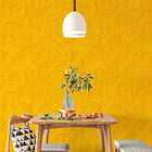 Papel De Parede Jardim Marrom Amarelo Textura Geométrica 12m