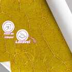 Papel De Parede Jardim Marrom Amarelo Textura Geométrica 18m