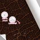 Papel De Parede Jardim Marrom Escuro Textura Geométrica 12m