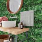 Papel De Parede Jardim Samambaia Vertical Verde  12m