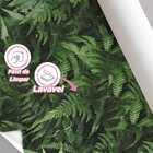 Papel De Parede Jardim Samambaia Vertical Verde  12m