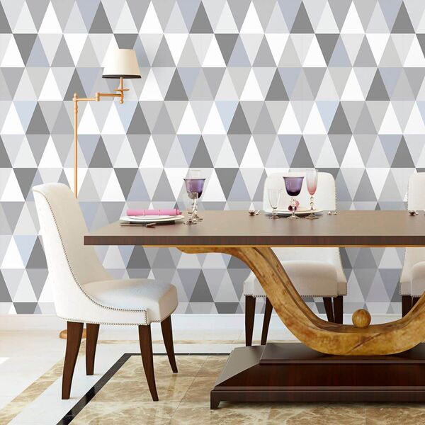 Papel De Parede Juliete Gray - 0 50 X 2 50 Metros