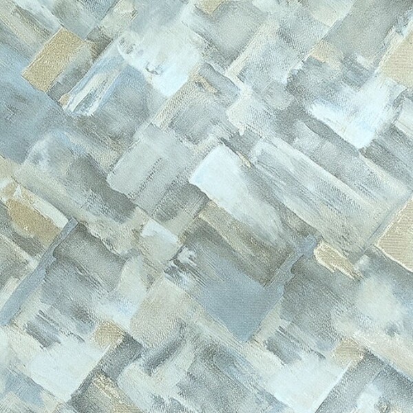 Papel De Parede Kantai Adi Tare 2 - Pintura Aquarelada Azul (