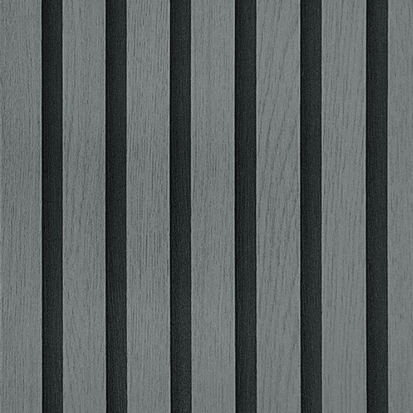 Papel De Parede Kantai Adi Tare 2 - Ripado Cinza (brilho) Ad2