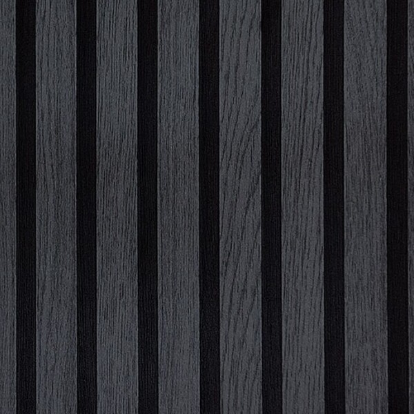 Papel De Parede Kantai Adi Tare 2 - Ripado Cinza Escuro (bril