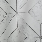 Papel De Parede Kantai Coleção White Swan Geométrico Off-whit