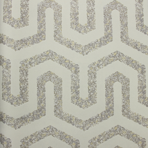 Papel De Parede Kantai Geometric - Labirinto Bege