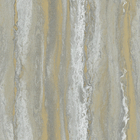 Papel De Parede Kantai Glamour - Imitação Textura Cinza E Bege