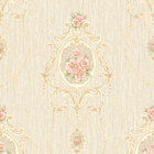 Papel De Parede Kantai Golden House 2 - Floral Colonial Bege