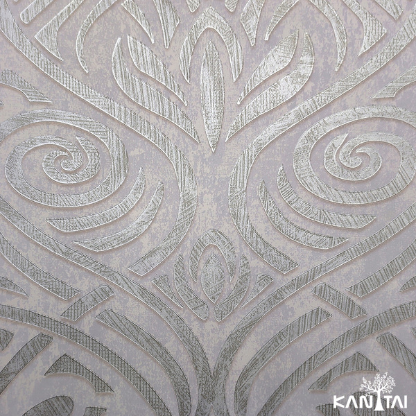 Papel De Parede Kantai Grace 4 - Adamascado Contemporâneo Cin