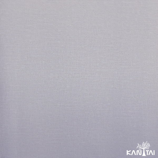 Papel De Parede Kantai Grace 4 - Efeito Linho Cinza Claro