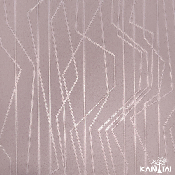 Papel De Parede Kantai Grace 4 - Linhas Geométricas Bege