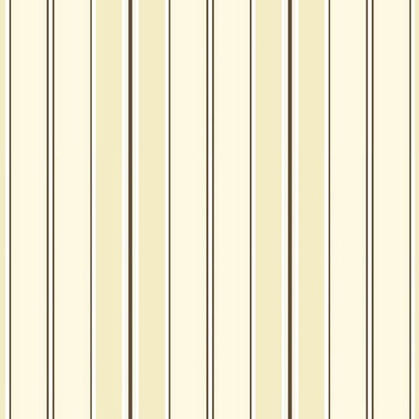 Papel De Parede Kantai Hello Kids - Listras Amarelo Hk224802r