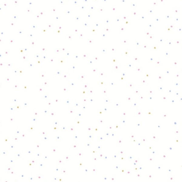 Papel De Parede Kantai Hello Kids - Poá Colorido Hk222702r