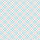 Papel De Parede Kantai Hello Kids - Xadrez Azul E Vermelho Hk