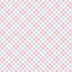 Papel De Parede Kantai Hello Kids - Xadrez Rosa E Azul Claro
