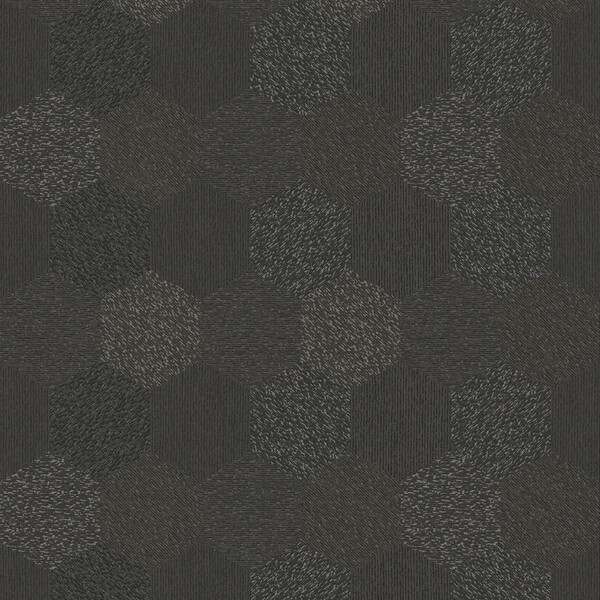 Papel De Parede Kantai Milan 2 - Geométrico Marrom Escuro