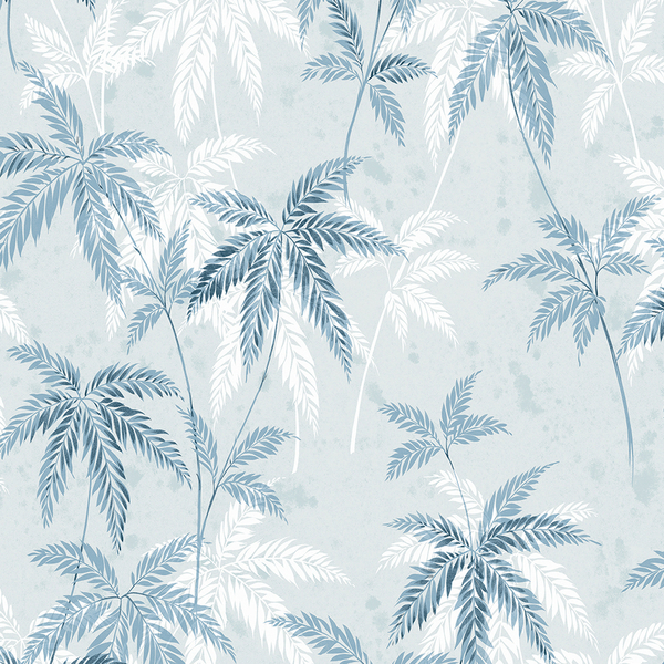 Papel De Parede Kantai Milan - Coqueiros Azul