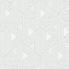 Papel De Parede Kantai Milan - Geométrico Bege