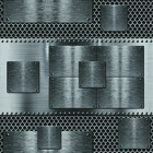 Papel De Parede Kantai Neonature 5 - Metal Prata