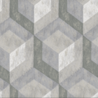Papel De Parede Kantai Nickal 2 - Geométrico Cinza