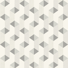 Papel De Parede Kantai Oba - Geométrico 3d Cinza