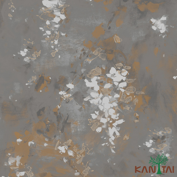 Papel De Parede Kantai Paris 2 - Efeito Manchado Cinza