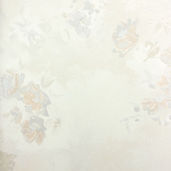 Papel De Parede Kantai Poet Chart 4 - Flores Aquareladas Bege