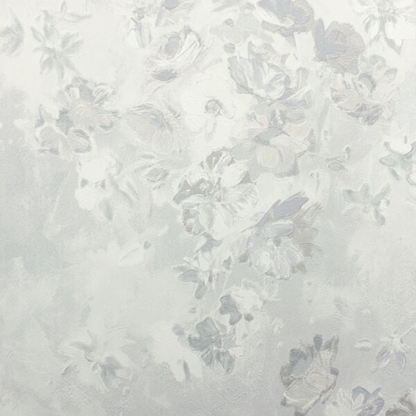 Papel De Parede Kantai Poet Chart 4 - Flores Aquareladas Cinz