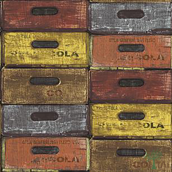 Papel De Parede Kantai Stone Age 2 - Caixas Coloridas