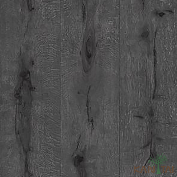 Papel De Parede Kantai Stone Age 2 - Imitação Madeira Cinza E