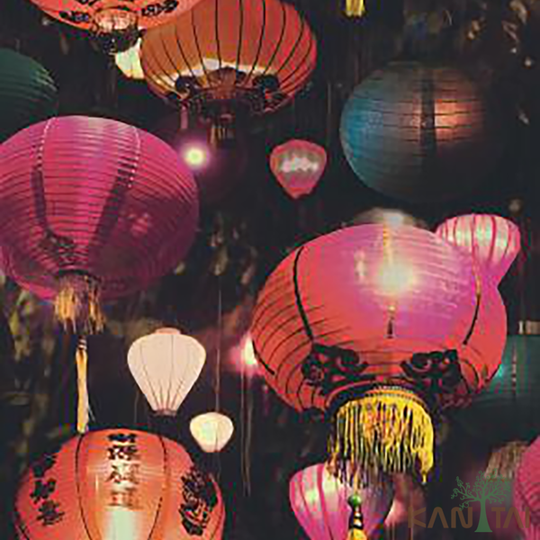 Papel De Parede Kantai Stone Age 2 - Lanterna Chinesa
