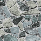 Papel De Parede Kantai Stone Age - Pedra Natural Cinza