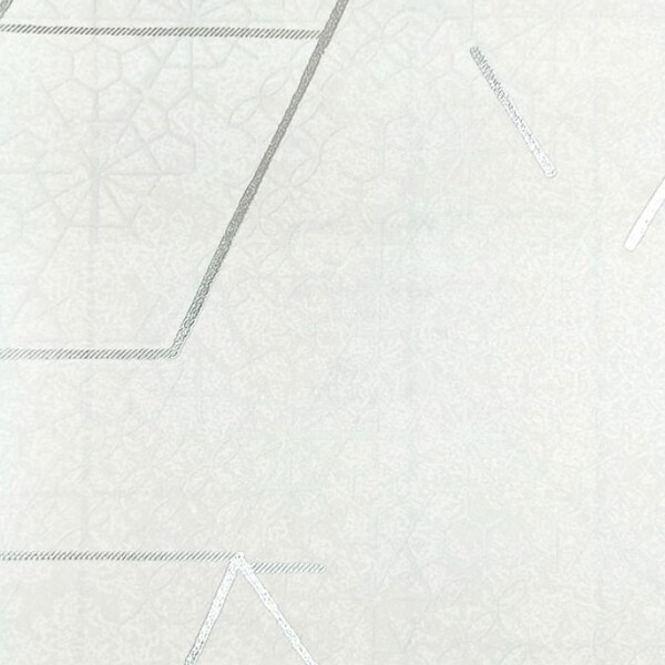 Papel De Parede Kantai White Swan - Geométrico Off-white (fio