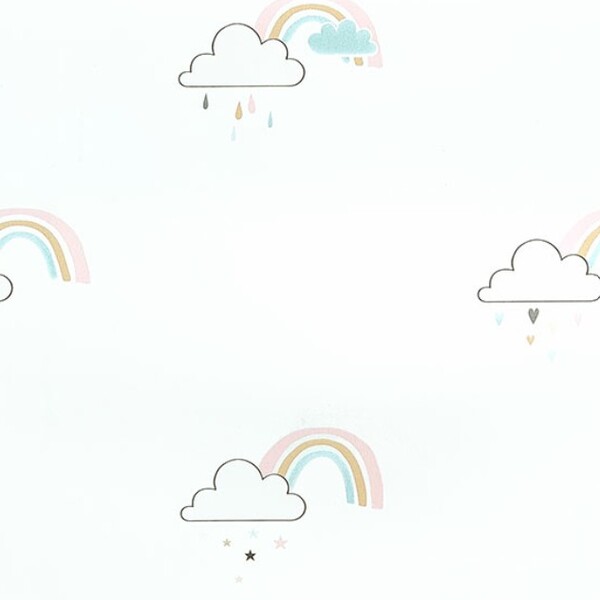 Papel De Parede Kantai Yoyo 2 - Arco-íris Yy203401r