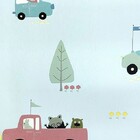 Papel De Parede Kantai Yoyo 2 - Bichinhos E Carros Yy204303r