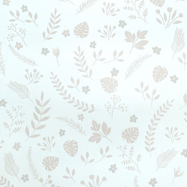 Papel De Parede Kantai Yoyo 2 - Jardim De Folhas Rosê Yy20520