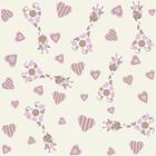 Papel De Parede Kids Girafa Menina