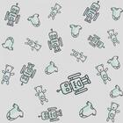 Papel De Parede Kids Robô Ursinho Baby