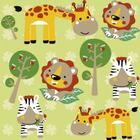 Papel De Parede Kids Safari