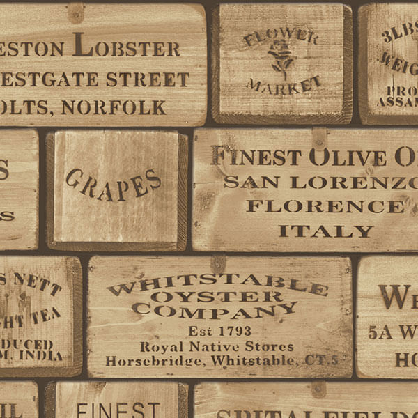 Papel De Parede Kitchen Recipes G12307 - Rolo: 10m X 0,53m