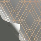 Papel De Parede Lavável 10,00 X 0,53 M (geometrico Cinque)