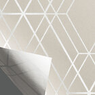 Papel De Parede Lavável 10,00 X 0,53 M (geometrico Otto)